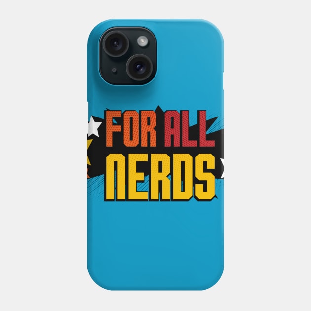 For All Nerds Logo Phone Case by ForAllNerds