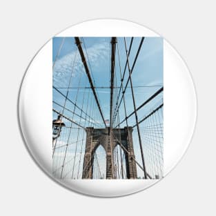 Brooklyn Bridge, New York City - Travel Photography Pin