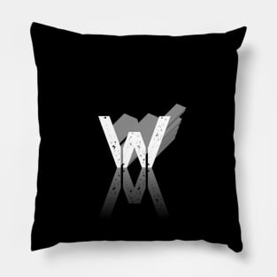 Letter W Pillow