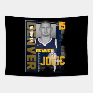 Denver Nuggets Nikola Jokic 15 Tapestry