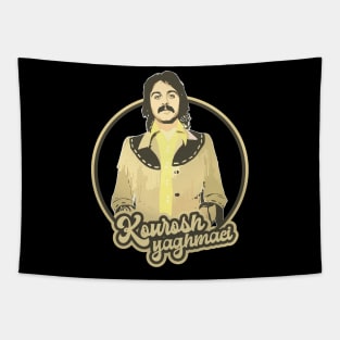 Kourosh Yaghmaei /\/\ Vintage Original Fan Art Tapestry