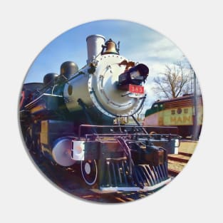 385 Steam Locomotive Pin