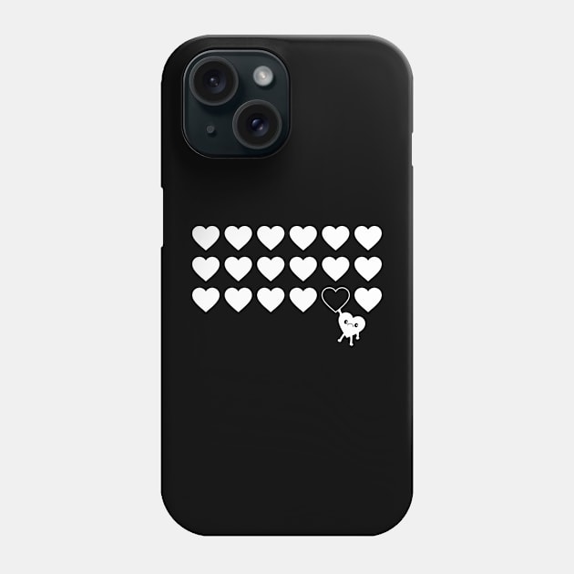 Lonely Hearts Phone Case by Heremeow