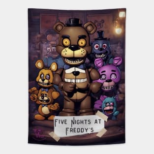 Five Night at Freddy's Tapestry