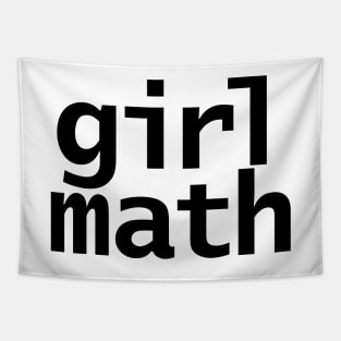 Girl Math Tapestry