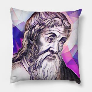 Strabo Pink Portrait | Strabo Artwork 8 Pillow