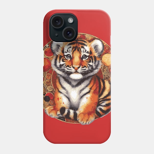 Year of the Tiger Chinese Astrology Phone Case by Heartsake