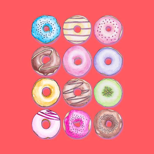 Donut Dozen by Gingerlique