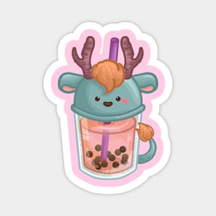 Dragon Bubble Tea Magnet