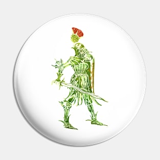 Thistle Knight Pin