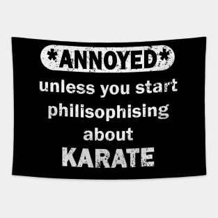 Karate Sport Kick Belt Competition Ring Tapestry