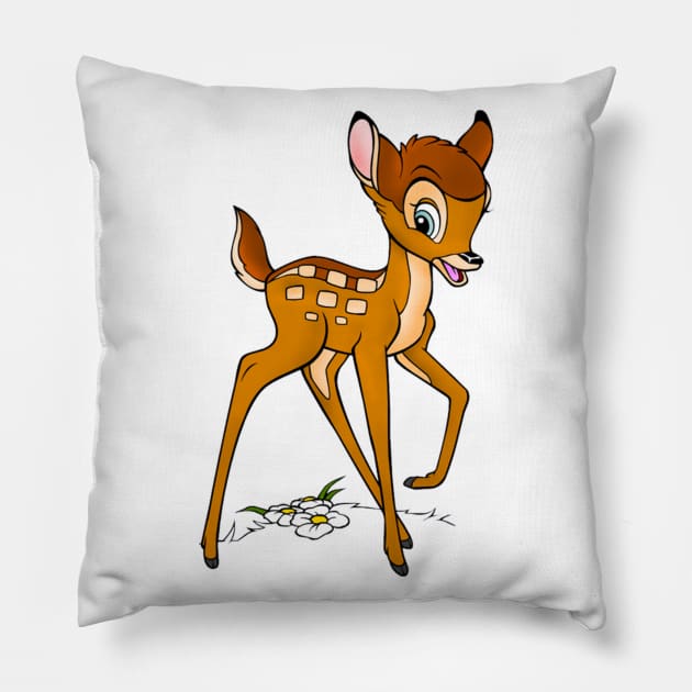 Bambi Pillow by padune