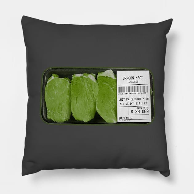 Dragon Meat Packaged Pillow by chilangopride