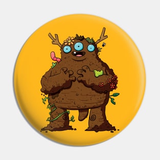 Stinky Fertiliser Monster Pin