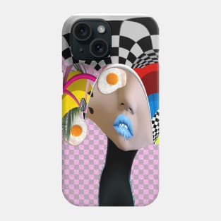 Synthwave egghead Phone Case