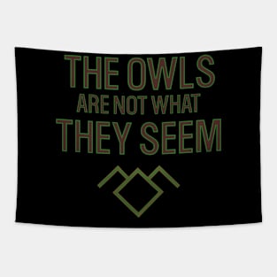 The Owls Are Not What They Seem Tapestry