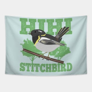 Hihi Stitchbird Tapestry