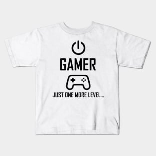 Logo White Cute Kids Gaming  Kids T-Shirt for Sale by