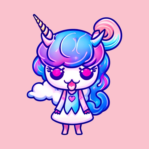 A CUTE KAWAII Unicorn by mmamma030