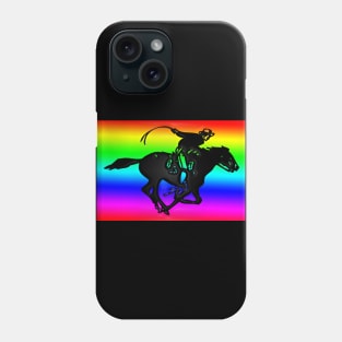 Western Era - Cowboy on Horseback 2 Phone Case