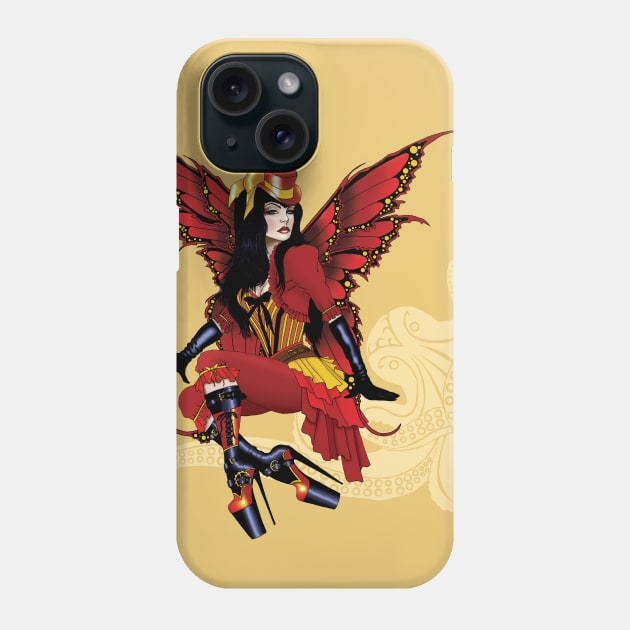 Victoria Steampunk Fairy Phone Case by tigressdragon