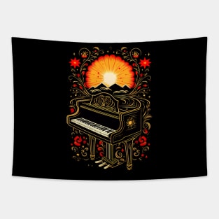 Piano Player Tapestry