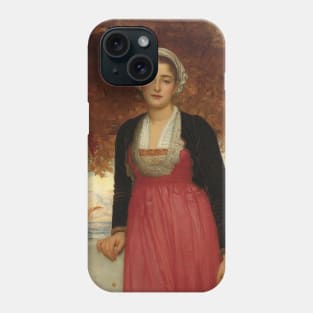 Amarilla by Frederic Leighton Phone Case