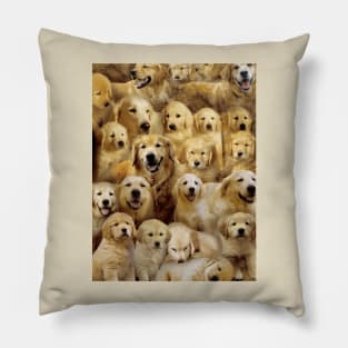 Golden Retrievers Pillow