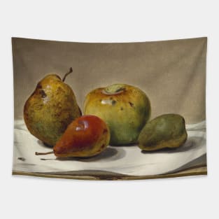 Three Pears and an Apple by David Johnson Tapestry