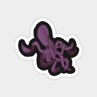 Rare Pink Octopus Magnet