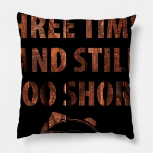 Wood Carpenter Joiner Woodcutter Craftsman Pillow