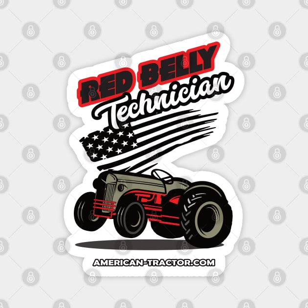 Red Belly Technician Magnet by Red Belly