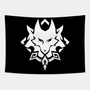 Genshin Impact Wriothesley Emblem - White Tapestry