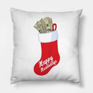 Happy Hustledays Stocking Pillow