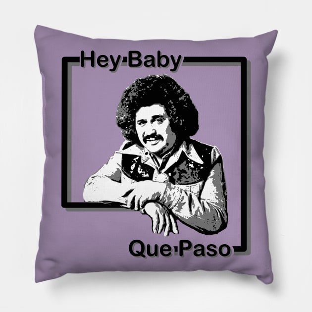 Que Paso Pillow by MartinezArtDesign