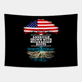 American Grown With Nicaraguan Roots - Gift for Nicaraguan From Nicaragua Tapestry