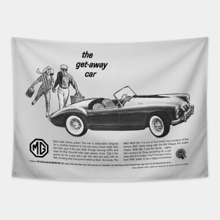 MG MGA - advert Tapestry