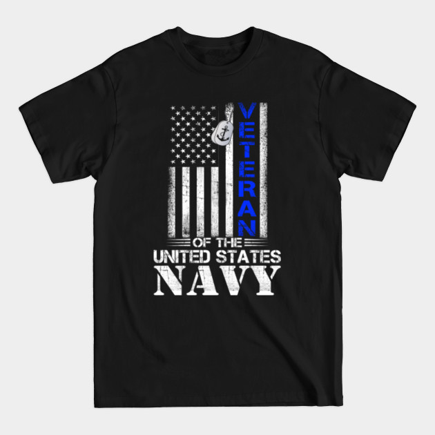 Discover US Navy Veteran T-shirt Veterans Day - Navy Veteran - T-Shirt