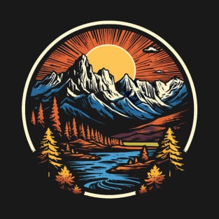 Rocky Mountain Outdoors Hiking and Travel T-Shirt