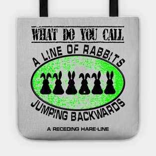 Line of Rabbits - Dad Jokes Tote