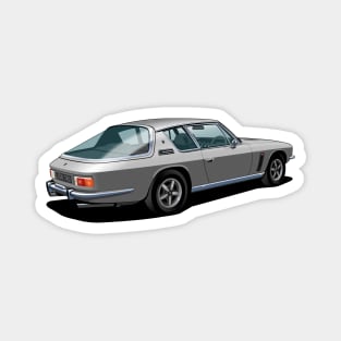 Jensen Interceptor III in silver Magnet