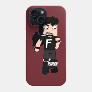 F Alphabet Lore and Alphabet Lore Human Fan Kids Phone Case