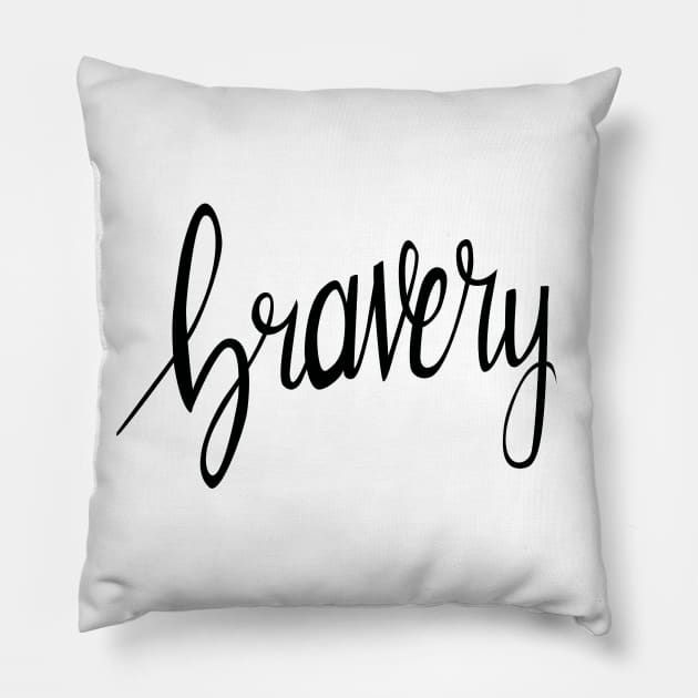 Bravery Pillow by Superbly