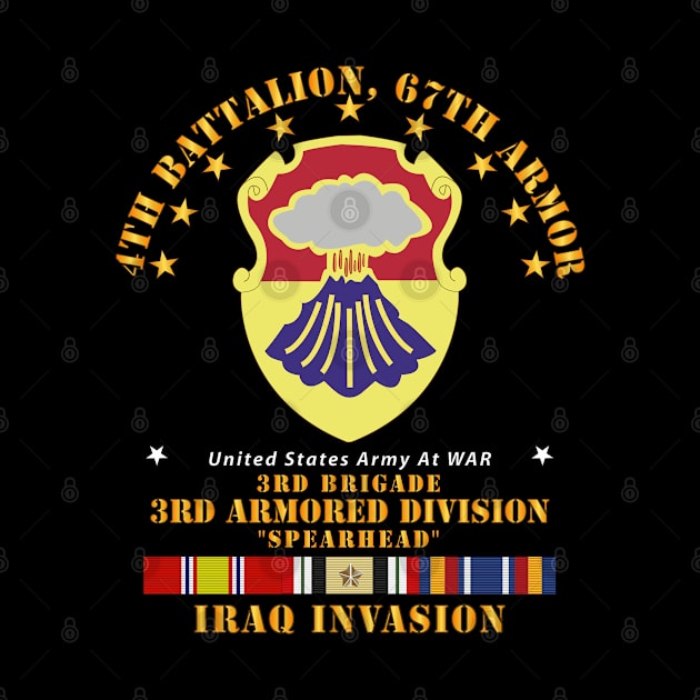 4th Bn 67th Armor -  3rd AR Div - Invasion w IRAQ SVC by twix123844