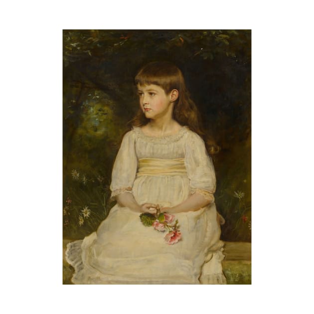 Portrait of Miss Scott, daughter of the Late Thomas Alexander Scott of Philadelphia by John Everett Millais by Classic Art Stall