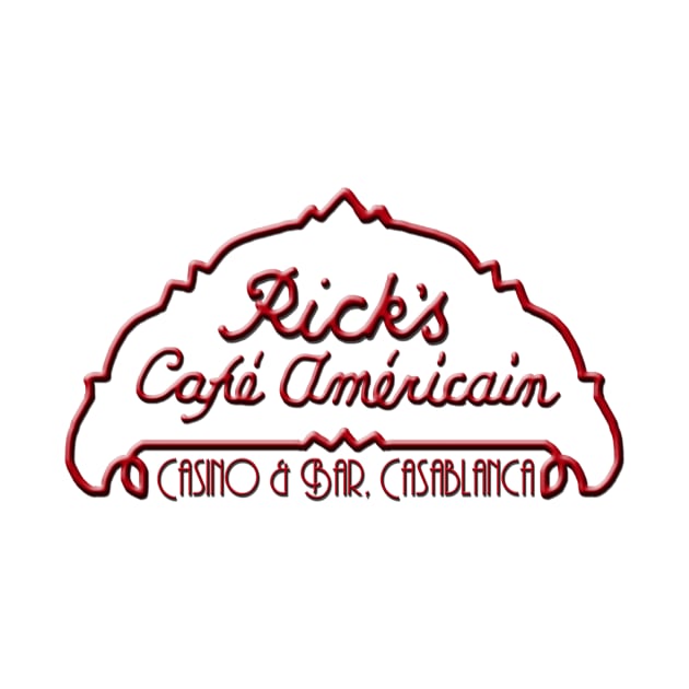 Rick's Cafe Americain - Casablanca by G. Patrick Colvin
