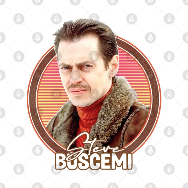 Steve Buscemi // Retro Style Fan Art Design by DankFutura