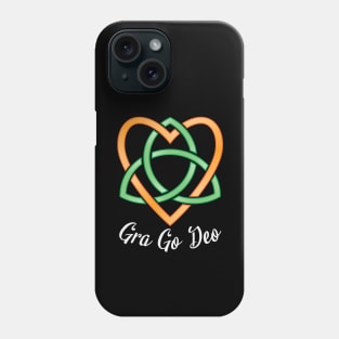 Gra Go Deo Celtic Heart Knot Phone Case