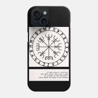 Viking Compass, Vegvisir Phone Case