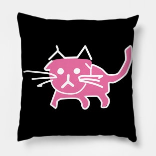 Ertappte Katze Pillow